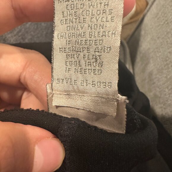 J.Jill Stretch Black Pull-On Pants – Size M - Picture 4 of 4